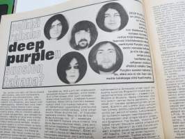 Musa - suomalainen musiikkilehti 1973 nr 3, Kansikuva Deep Purple, Nilsson, Alice Cooper, Elonkorjuu, ym.