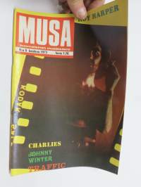 Musa - suomalainen musiikkilehti 1973 nr 5, Roy Harper, Charlies, Johny Winter, Traffic, ym.