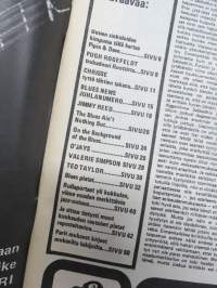 Musa - suomalainen musiikkilehti 1973 nr 6-7, Kansikuva John Lee Hooker, Blues News, Jimmy Reed, Chrisse Johansson, Pugh Rogefeldt, ym.