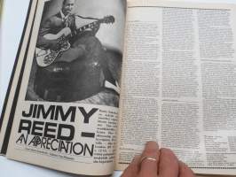 Musa - suomalainen musiikkilehti 1973 nr 6-7, Kansikuva John Lee Hooker, Blues News, Jimmy Reed, Chrisse Johansson, Pugh Rogefeldt, ym.