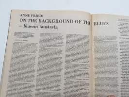 Musa - suomalainen musiikkilehti 1973 nr 6-7, Kansikuva John Lee Hooker, Blues News, Jimmy Reed, Chrisse Johansson, Pugh Rogefeldt, ym.