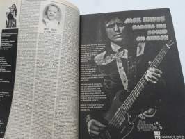 Musa - suomalainen musiikkilehti 1973 nr 9, Kansikuva Cliff Richard, Cat Stevens, Yes, Frank Zappa, ym.