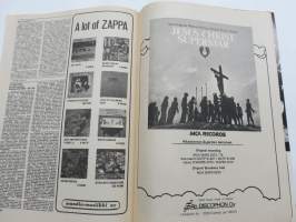 Musa - suomalainen musiikkilehti 1973 nr 9, Kansikuva Cliff Richard, Cat Stevens, Yes, Frank Zappa, ym.