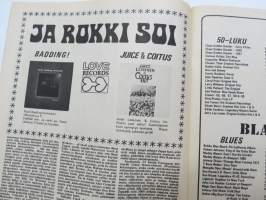 Musa - suomalainen musiikkilehti 1973 nr 11, Dr. John, Simon &amp; Garfunkel, Leonard Cohen, Elkie Brooks, ym.
