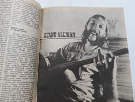 Musa - suomalainen musiikkilehti 1973 nr 12, Allman Bros, Hector, Juice Leskinen, Soul Singles, ym.