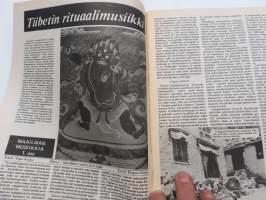 Musa - suomalainen musiikkilehti 1972 nr 6, Kansikuva Iso "kynä" Lindholm, Tiibetin rituaalimusiikki, Al Kooper, Johnny Cash, Takakansikuva "Pressa", ym.