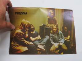 Musa - suomalainen musiikkilehti 1972 nr 6, Kansikuva Iso "kynä" Lindholm, Tiibetin rituaalimusiikki, Al Kooper, Johnny Cash, Takakansikuva "Pressa", ym.
