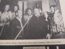 Musa - suomalainen musiikkilehti 1972 nr 4, Kansi Nätsi (Esa Rosvall) Woodoo, Eric Clapton, Hawkwind, Pekka Pohjola, Seinähullut, Wigwam lähikuvassa (Pekka Pohjola)