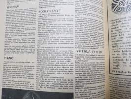 Musa - suomalainen musiikkilehti 1972 nr 4, Kansi Nätsi (Esa Rosvall) Woodoo, Eric Clapton, Hawkwind, Pekka Pohjola, Seinähullut, Wigwam lähikuvassa (Pekka Pohjola)
