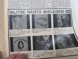 Musa - suomalainen musiikkilehti 1972 nr 3, Kansikuva David Bowie, Jetrhro Tull, alice Cooper, Jukka Gustavson (Wigwam lähikuvassa osa 2), Ruisrock &amp; Keimola, ym.