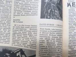 Musa - suomalainen musiikkilehti 1972 nr 3, Kansikuva David Bowie, Jetrhro Tull, alice Cooper, Jukka Gustavson (Wigwam lähikuvassa osa 2), Ruisrock &amp; Keimola, ym.