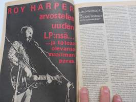 Musa - suomalainen musiikkilehti 1974 nr 11-12, Kansikuva Roy Harper, Doug Sahm, Sam Cooke, Marvin Gaye, Veltto Virtanen, ym.