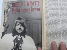 Musa - suomalainen musiikkilehti 1974 nr 10, Kansikuva John Lennon, Stomu Yamash´ta, Robert Wyatt, Juice Leskinen, Hullujussi, ym.