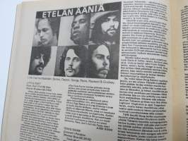 Musa - suomalainen musiikkilehti 1974 nr 9 Kansikuva Hurriganes (mutta lehdessä ei mitään juttua?), Uusi Wigwam, Ruisrock 1974 pilvijuhlat, Kevin Coyne, Eagles, ym.