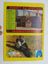 Musa - suomalainen musiikkilehti 1974 nr 9 Kansikuva Hurriganes (mutta lehdessä ei mitään juttua?), Uusi Wigwam, Ruisrock 1974 pilvijuhlat, Kevin Coyne, Eagles, ym.