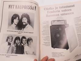 Musa - suomalainen musiikkilehti 1974 nr 8 Kansikuva Ferry &amp; Mackay, Kalevala, Pori-Jazz, Hullu Jussi?, Maggie Bell, ym.