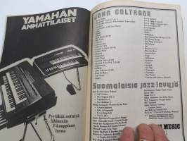 Musa - suomalainen musiikkilehti 1974 nr 7 Kansikuva George Duke, Blues News &amp; Jazz Special -numero, Duke Ellington, Keith Jarret, Roberta Flack &amp; Donny Hathaway, ym