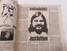 Musa - suomalainen musiikkilehti 1974 nr 5 Kansikuva Alwari Tuohitorwi, ; Moody Blues, Virtanen -bändi Tampereelta, Kuopio - Petri ja Pettersson Brass...
