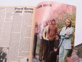Musa - suomalainen musiikkilehti 1974 nr 5 Kansikuva Alwari Tuohitorwi, ; Moody Blues, Virtanen -bändi Tampereelta, Kuopio - Petri ja Pettersson Brass...