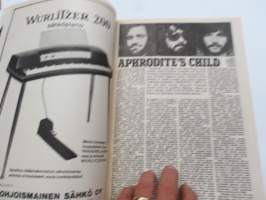 Musa - suomalainen musiikkilehti 1974 nr 3,  Kansikuva Leo Sayer, The Band, Eero Koivistoinen, Aphrodite´s Child, Vanha Isäntä, Roy Wood - ELO, ym.