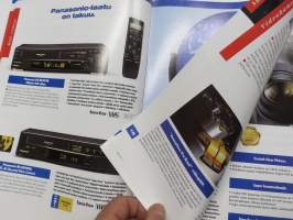 Panasonic 1994 Televisiot / Videot / Videokamerat / Editointilaitteet / Nauhat ja tarvikkeet -myyntiesite / tuoteluettelo