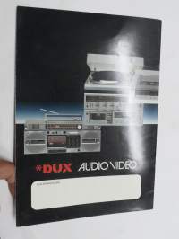 Dux Audio Video 199? -myyntiesite / tuoteluettelo