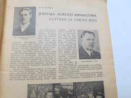 Eteläpohjalaisten Joulu 1947 -joulujulkaisu,  mm. Suurten katovuosien 80-vuotismuisto, Johtaja aukusti Ripsaluoma, Muistoja YlihärmästäSveitsiläisessä työkasvatus..