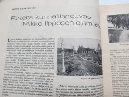 Eteläpohjalaisten Joulu 1943 -joululujulkaisu, mm. Maakuntapuukko -mainos, Kunnallisneuvos Mikko Ilppo, Parantaja "Ojutkankaan Ukko" Juho Mäenpää, Nurmon Pelttarit