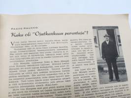 Eteläpohjalaisten Joulu 1943 -joululujulkaisu, mm. Maakuntapuukko -mainos, Kunnallisneuvos Mikko Ilppo, Parantaja "Ojutkankaan Ukko" Juho Mäenpää, Nurmon Pelttarit