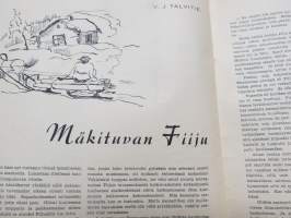 Eteläpohjalaisten Joulu 1943 -joululujulkaisu, mm. Maakuntapuukko -mainos, Kunnallisneuvos Mikko Ilppo, Parantaja "Ojutkankaan Ukko" Juho Mäenpää, Nurmon Pelttarit