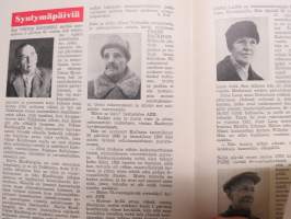 AEB Jouluna 1955 - Aug. Eklöf Osakeyhtiön lehti, Kauha kourassaAxel Lindfors - Järnböle, Laura &amp; Oswald Nyberg - Inez forsblom, Lahan kartano Pornainen, Hattulan