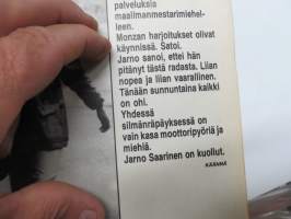 Viikko-Sanomat 1973 nr 21, Kansikuva ja artikkeli - Monza vei Jarnon, Aapeli Saarisalo, Vappu Neuvostoliitossa, Ritva Valkama, Siirtlaislapsen kova koulu, ym.