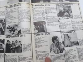 Viikko-Sanomat 1973 nr 21, Kansikuva ja artikkeli - Monza vei Jarnon, Aapeli Saarisalo, Vappu Neuvostoliitossa, Ritva Valkama, Siirtlaislapsen kova koulu, ym.