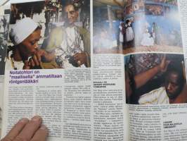 Viikko-Sanomat 1973 nr 21, Kansikuva ja artikkeli - Monza vei Jarnon, Aapeli Saarisalo, Vappu Neuvostoliitossa, Ritva Valkama, Siirtlaislapsen kova koulu, ym.