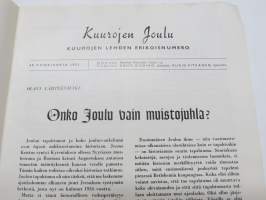 Kuurojen Joulu 1956 -joululehti / christmas publication