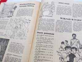 WSOY - Joulun kirjoja 1956 luettelo / kuvasto, sis. piirroskuvituksia mm. 1 kpl Tove Jansson, Kirsi Kunnas