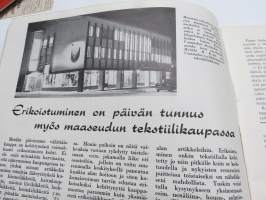 Tikals 1956 nr 1 -kangas- / asustevalmistajan opastava julkaisu alan vähittäiskauppaa varten