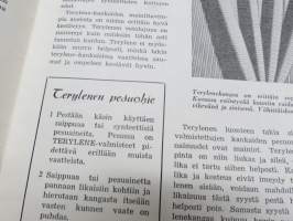 Tikals 1956 nr 1 -kangas- / asustevalmistajan opastava julkaisu alan vähittäiskauppaa varten