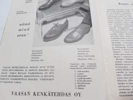 Tikals 1956 nr 1 -kangas- / asustevalmistajan opastava julkaisu alan vähittäiskauppaa varten