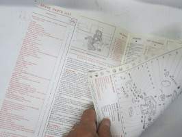 Solex C. 34 PICS DAF "Daffodil" March 1964 Vergaser - carburettor parts, maintenance etc.