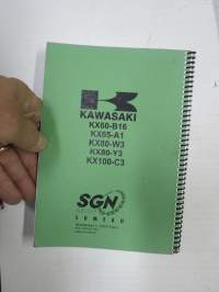 Kawasaki KX 60 KX 65 KX 80 KX80-II KX100 -käyttöohjekirja