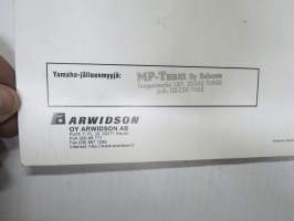 Yamaha TT-R125, TT-R125LW -käyttöohjekirja