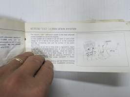 Suzuki GT125 Owner´s Manual -käyttöohjekirja