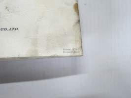 Suzuki GT125 Owner´s Manual -käyttöohjekirja