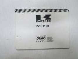 Kawasaki ZZ-R1100 -käyttöohjekirja