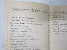 Muistoja asevelvollisuuteni ajoilta, korpraali T. Laivoranta 20.1.1936-37