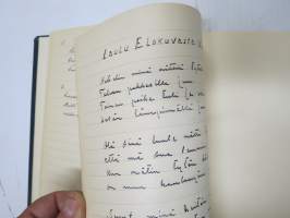 Muistoja asevelvollisuuteni ajoilta, korpraali T. Laivoranta 20.1.1936-37