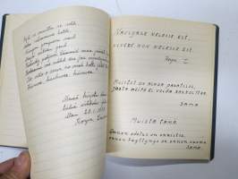 Muistoja asevelvollisuuteni ajoilta, korpraali T. Laivoranta 20.1.1936-37