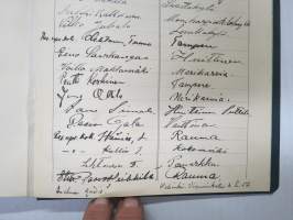 Muistoja asevelvollisuuteni ajoilta, korpraali T. Laivoranta 20.1.1936-37