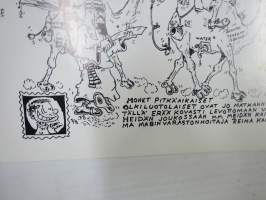 Olkiluoto -pilapiirroksia ym. Olkiluodon ydinvoimalan rakennustyömaalta, Olavi Juutilainen -ei kestä nykyajan "standardeja" - jäisi julkaisematta